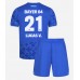 Bayer Leverkusen Lucas Vazquez #21 Tredjedraktsett Barn 2025-26 Korte ermer (+ Korte bukser)